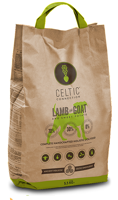 Celtic DOG lamb with goat & sweet potato 5.5kg